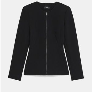 Theory Blazer Sculpture in Double Crepe